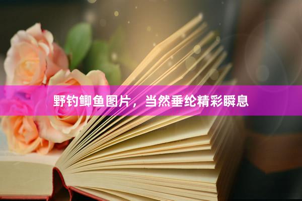 野钓鲫鱼图片，当然垂纶精彩瞬息